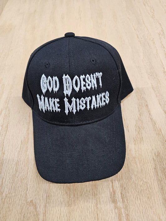 God Doesn't Make Mistakes Hat