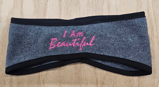 I Am Beautiful - Fleece Headband