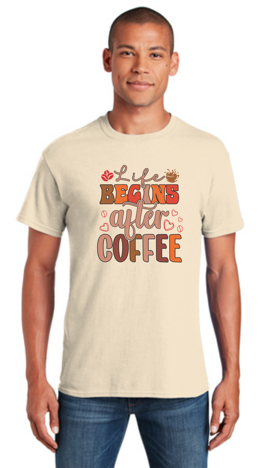 Life Begins After Coffee, part of The coffee Collection